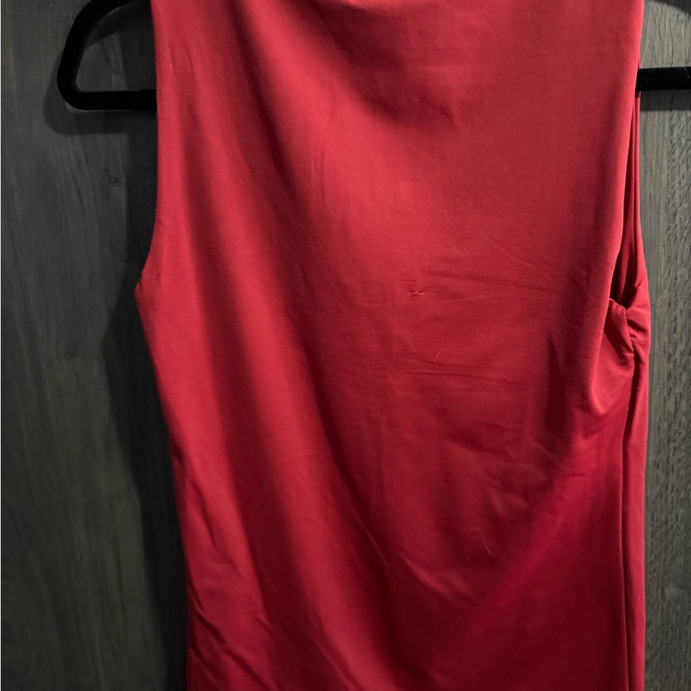 Zara Women's Bold Red Tank Top - Picture 3 of 3
